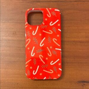 CASELY Peppermint Kiss Candy Cane Case iPhone 13/14